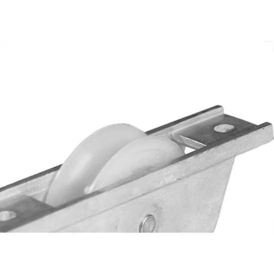 Roldana Para Portao Jocec Nylon ''U'' Com Suporte Aberto De Aluminio 75Mm - Kit C/2 Pecas Roldana Para Portao Jocec Nylon ''U'' Com Suporte Aberto De Aluminio 75Mm - Kit C/2 Pecas