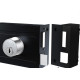 Fechadura Stam Portao 701/100 Preto Fosco Fechadura Stam Portao 701/100 Preto Fosco