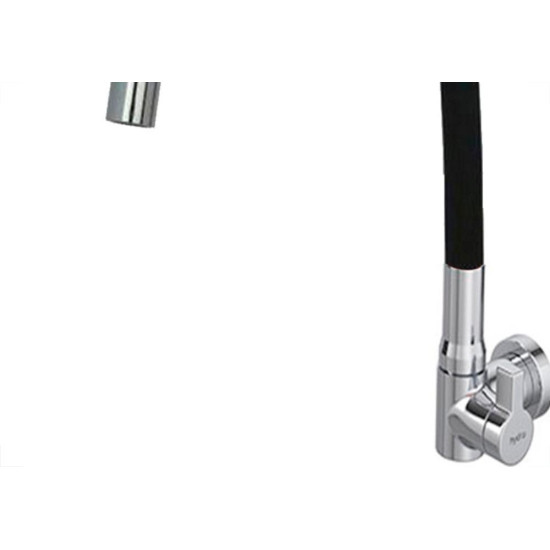 Torneira Gourmet Flex Mesa Bica Movel Metal Hydramotion Cozinha Preta Cromada - 1/4 Volta Torneira Gourmet Flex Mesa Bica Movel Metal Hydramotion Cozinha Preta Cromada - 1/4 Volta