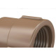 Luva Soldavel Com Rosca Fortlev 25Mmx3/4'' Lr - Kit C/30 Pecas