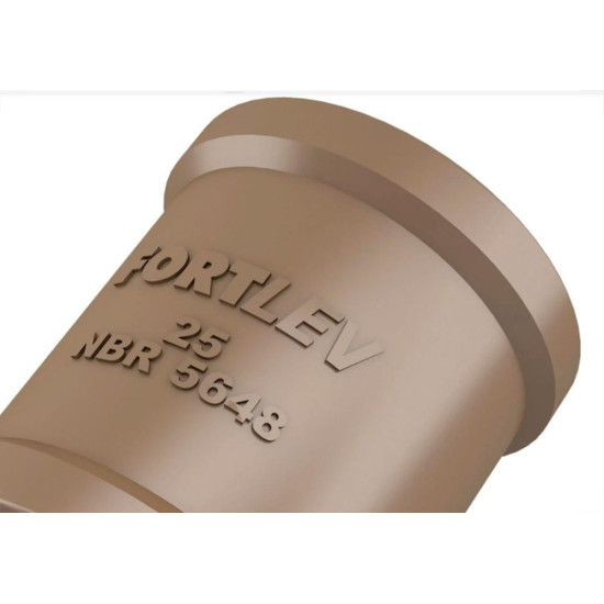 Luva Soldavel Fortlev 50Mm - Kit C/10 Pecas