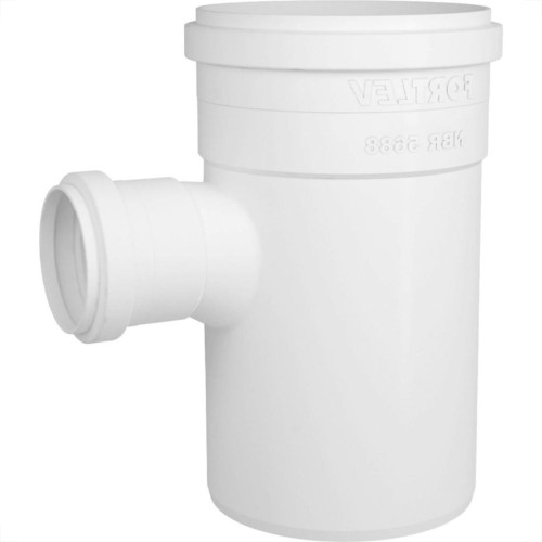 Te Esgoto Fortlev Reducao 75X50Mm - Kit C/10 Pecas Te Esgoto Fortlev Reducao 75X50Mm - Kit C/10 Pecas
