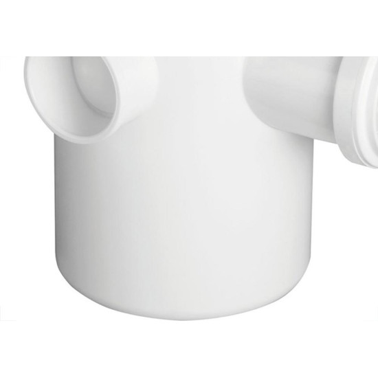 Caixa Sifonada Krona 100X150X50 Redonda Branca