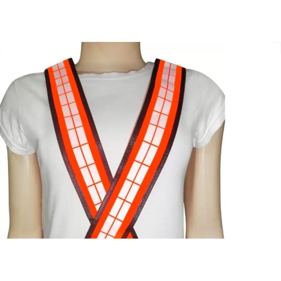 Colete X Para Sinalizacao Nikokit Diurno Laranja Colete X Para Sinalizacao Nikokit Diurno Laranja