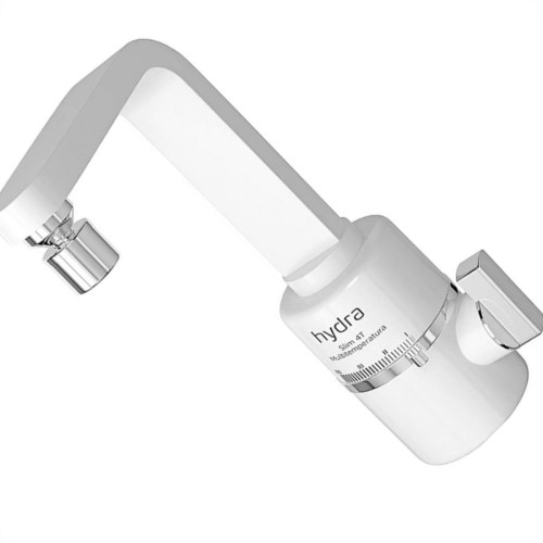 Torneira Eletrica Hydra Slim Bica Movel Parede Branca 4 Temperaturas 5500W. X 220V. Torneira Eletrica Hydra Slim Bica Movel Parede Branca 4 Temperaturas 5500W. X 220V.