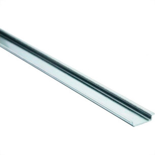 Suporte Disjuntor Trilho Liso Galvanizado Aiedem 20Cm