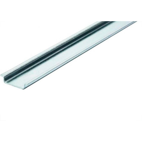 Suporte Disjuntor Trilho Liso Galvanizado Aiedem 50Cm Suporte Disjuntor Trilho Liso Galvanizado Aiedem 50Cm