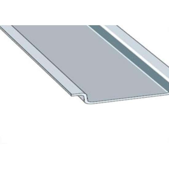 Suporte Disjuntor Trilho Liso Aluminio Aiedem 100Cm