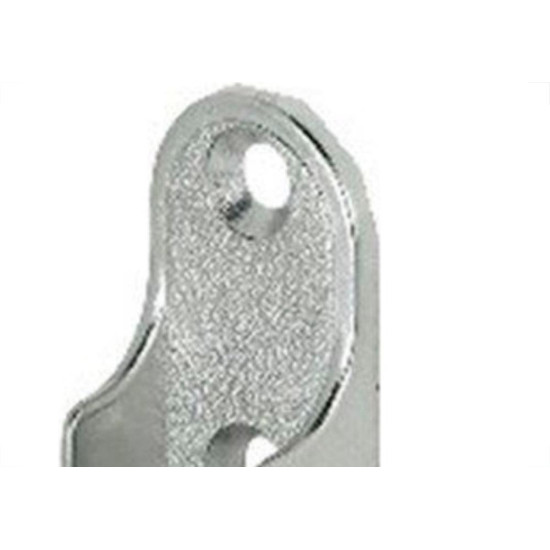 Suporte Para Cabideiro Jmk Niquelado Pacote Com 10 Pecas Suporte Para Cabideiro Jmk Niquelado Pacote Com 10 Pecas