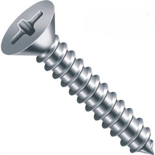 Parafuso Auto Atarraxante Chata Philips Jomarca 3,5 X 13Mm - Kit C/5 Centos