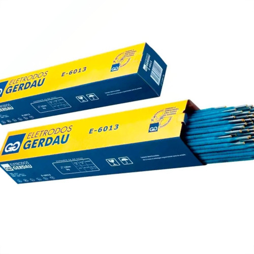 Eletrodo Gerdau Carbono E-6013 - 3,25Mm - Caixa - Kit C/5 Kilos Eletrodo Gerdau Carbono E-6013 - 3,25Mm - Caixa - Kit C/5 Kilos