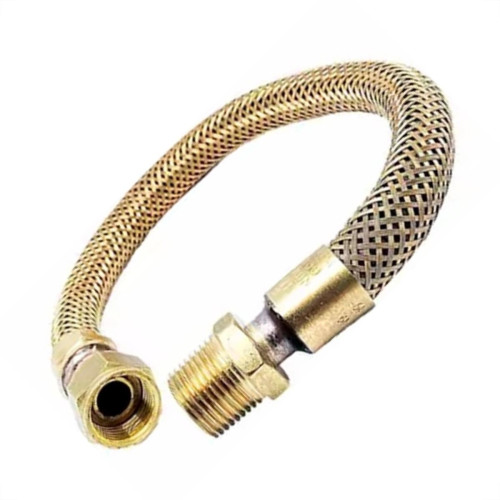 Mangueira Para Gas Malha Aco Tomback Contuflex 40Cm Mangueira Para Gas Malha Aco Tomback Contuflex 40Cm