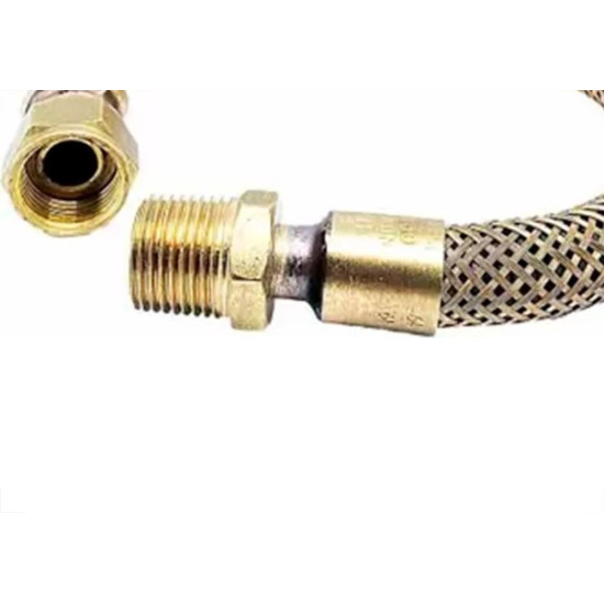 Mangueira Para Gas Malha Aco Tomback Contuflex 1,50M Mangueira Para Gas Malha Aco Tomback Contuflex 1,50M