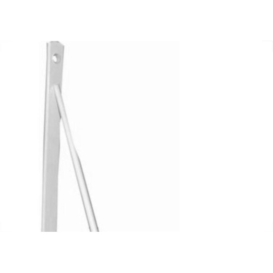 Suporte Prateleira Mao Francesa Overtime Reforcado Especial 30Cm - Kit C/12 Pecas