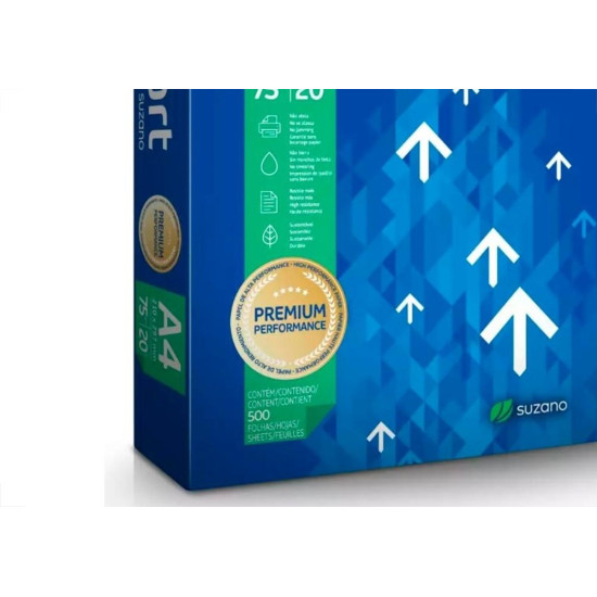 Papel Sulfite Report Premium A4 Com 500 Folhas Papel Sulfite Report Premium A4 Com 500 Folhas