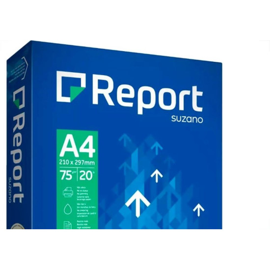 Papel Sulfite Report Premium A4 Com 500 Folhas Papel Sulfite Report Premium A4 Com 500 Folhas
