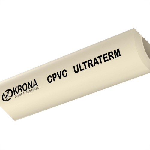 Tubo Ultraterm Cpvc Krona Ref.0052 - 28Mmx3M
