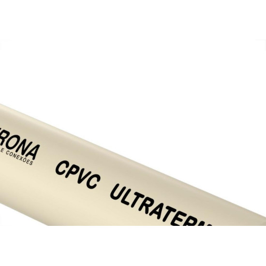 Tubo Ultraterm Cpvc Krona Ref.0052 - 28Mmx3M