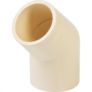 Joelho Ultraterm Cpvc Krona Femea/Femea 22Mmx45º - 1345