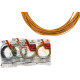 Varal De Aco Art Varal Revestido Pvc 1,65Mm X 10M - Kit C/12 Pecas Varal De Aco Art Varal Revestido Pvc 1,65Mm X 10M - Kit C/12 Pecas