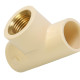 Te Transicao Agua Quente Cpvc Ultraterm Krona 22Mmx1/2'' - 1375 Te Transicao Agua Quente Cpvc Ultraterm Krona 22Mmx1/2'' - 1375