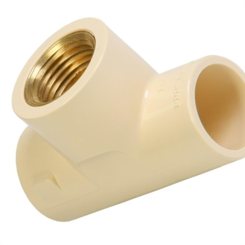Te Transicao Agua Quente Cpvc Ultraterm Krona 22Mmx3/4'' - 1376 Te Transicao Agua Quente Cpvc Ultraterm Krona 22Mmx3/4'' - 1376