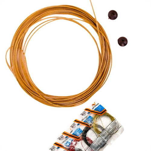 Varal De Aco Art Varal Revestido Pvc 1,65Mm X 20M - Kit C/12 Pecas Varal De Aco Art Varal Revestido Pvc 1,65Mm X 20M - Kit C/12 Pecas