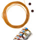 Varal De Aco Art Varal Revestido Pvc 1,65Mm X 20M - Kit C/12 Pecas Varal De Aco Art Varal Revestido Pvc 1,65Mm X 20M - Kit C/12 Pecas