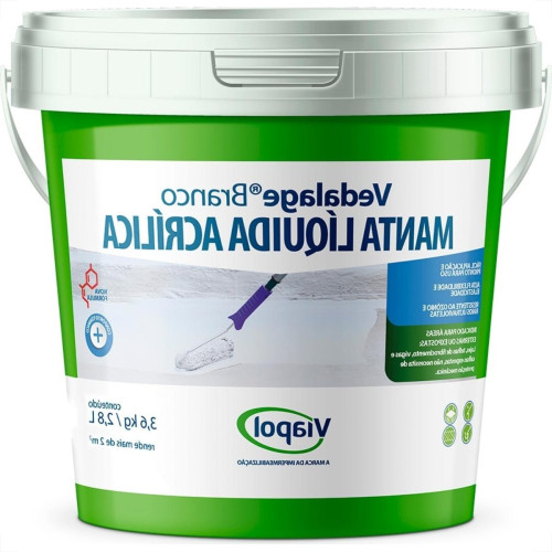 Impermeabilizante Viapol Vedalage Branco 2,85L Impermeabilizante Viapol Vedalage Branco 2,85L