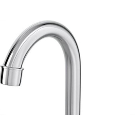 Torneira Bica Movel Pia Mesa Abs Hydraplus Plastica Metalizada - 1/4 De Volta