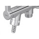 Torneira Maquina De Lavar/Tanque Abs Hydraplus 1/2'' E 3/4'' Metalizada 1/4 De Volta - 1155 Torneira Maquina De Lavar/Tanque Abs Hydraplus 1/2'' E 3/4'' Metalizada 1/4 De Volta - 1155