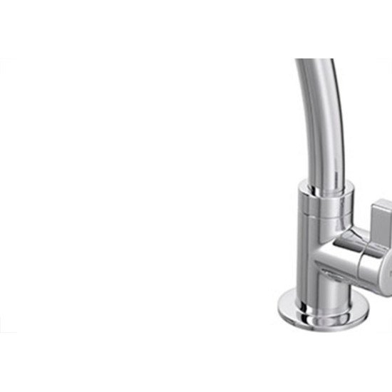 Torneira Bica Movel Lavatorio Abs Hydraplus Bancada Metalizada 1198 Torneira Bica Movel Lavatorio Abs Hydraplus Bancada Metalizada 1198