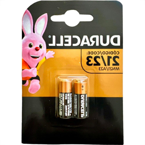 Pilha Duracell Alcalina Para Controle 12V. Mn21/A23 Cartela Com 2 Pecas Pilha Duracell Alcalina Para Controle 12V. Mn21/A23 Cartela Com 2 Pecas