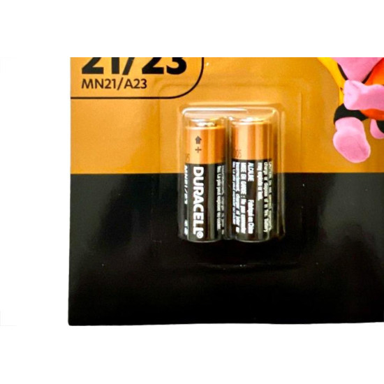 Pilha Duracell Alcalina Para Controle 12V. Mn21/A23 Cartela Com 2 Pecas Pilha Duracell Alcalina Para Controle 12V. Mn21/A23 Cartela Com 2 Pecas
