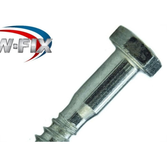 Parafuso Sextavado Rosca Soberba Newfix 5/16'' X 40Mm - Kit C/2 Centos