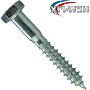 Parafuso Sextavado Rosca Soberba Newfix 3/8'' X 40Mm
