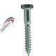 Parafuso Sextavado Rosca Soberba Newfix 3/8'' X 45Mm