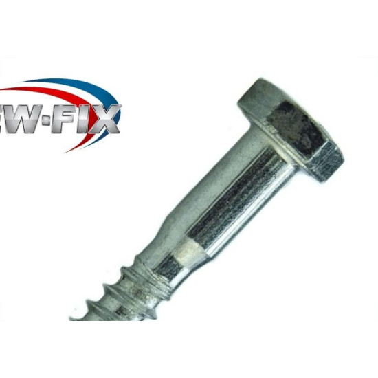 Parafuso Sextavado Rosca Soberba Newfix 3/8'' X 45Mm