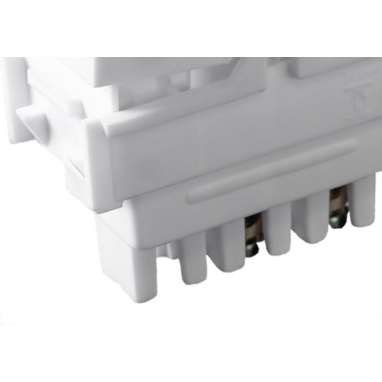 Modulo Ilumi Vivaz 1 Simples 10A. Branco - 7517 Modulo Ilumi Vivaz 1 Simples 10A. Branco - 7517