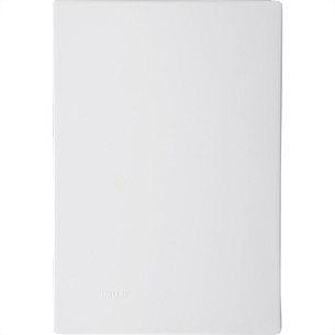Placa Conjunto Modular Ilumi Vivaz 4X2 Cega + Suporte 76050