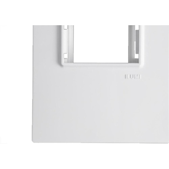 Placa Conjunto Modular Ilumi Vivaz 4X2 - 1 Modulo Horizontal + Suporte 76070 Placa Conjunto Modular Ilumi Vivaz 4X2 - 1 Modulo Horizontal + Suporte 76070