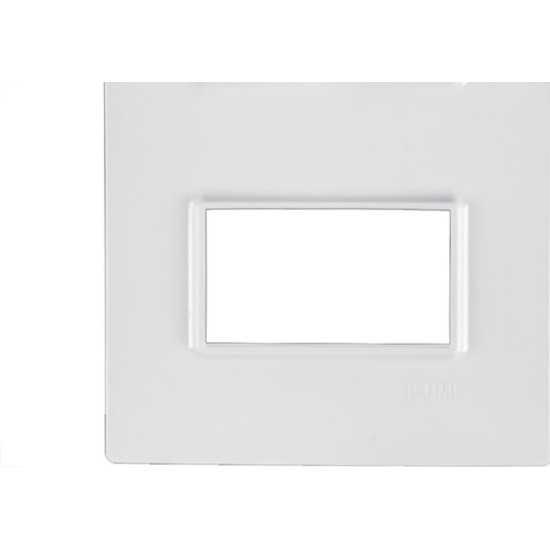 Placa Conjunto Modular Ilumi Vivaz 4X2 - 2 Modulos Separados + Suporte 76080 Placa Conjunto Modular Ilumi Vivaz 4X2 - 2 Modulos Separados + Suporte 76080