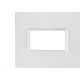 Placa Conjunto Modular Ilumi Vivaz 4X2 - 2 Modulos Separados + Suporte 76080 Placa Conjunto Modular Ilumi Vivaz 4X2 - 2 Modulos Separados + Suporte 76080