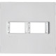 Placa Conjunto Modular Ilumi Vivaz 4X4 1 Modulo +1 Modulo + Suporte 77060 Placa Conjunto Modular Ilumi Vivaz 4X4 1 Modulo +1 Modulo + Suporte 77060