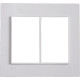 Placa Conjunto Modular Ilumi Vivaz 4X4 - 3 Modulos + 3 Modulos + Suporte 77090 Placa Conjunto Modular Ilumi Vivaz 4X4 - 3 Modulos + 3 Modulos + Suporte 77090