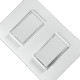 Kit C/5 - Conjunto Ilumi Vivaz Branco Com Placa 2 Simples... Kit C/5 - Conjunto Ilumi Vivaz Branco Com Placa 2 Simples...