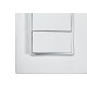Kit C/4 - Conjunto Ilumi Vivaz Branco Com Placa 3 Simples... Kit C/4 - Conjunto Ilumi Vivaz Branco Com Placa 3 Simples...