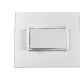 Conjunto Ilumi Vivaz Branco Com Placa 1 Simples + 1 Paralelo 10A. - 7823 Conjunto Ilumi Vivaz Branco Com Placa 1 Simples + 1 Paralelo 10A. - 7823