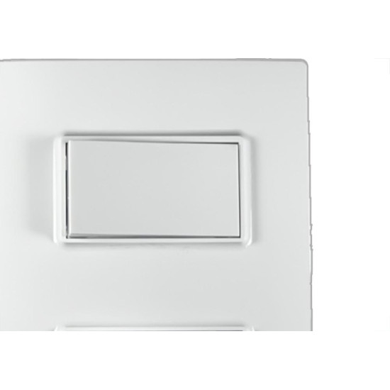 Conjunto Ilumi Vivaz Branco Com Placa 1 Simples + 1 Paralelo 10A. - 7823 Conjunto Ilumi Vivaz Branco Com Placa 1 Simples + 1 Paralelo 10A. - 7823