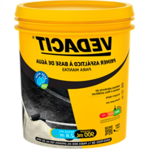 Primer Asfaltico Otto Vedacit Base De Agua Para Mantas 900Ml Primer Asfaltico Otto Vedacit Base De Agua Para Mantas 900Ml